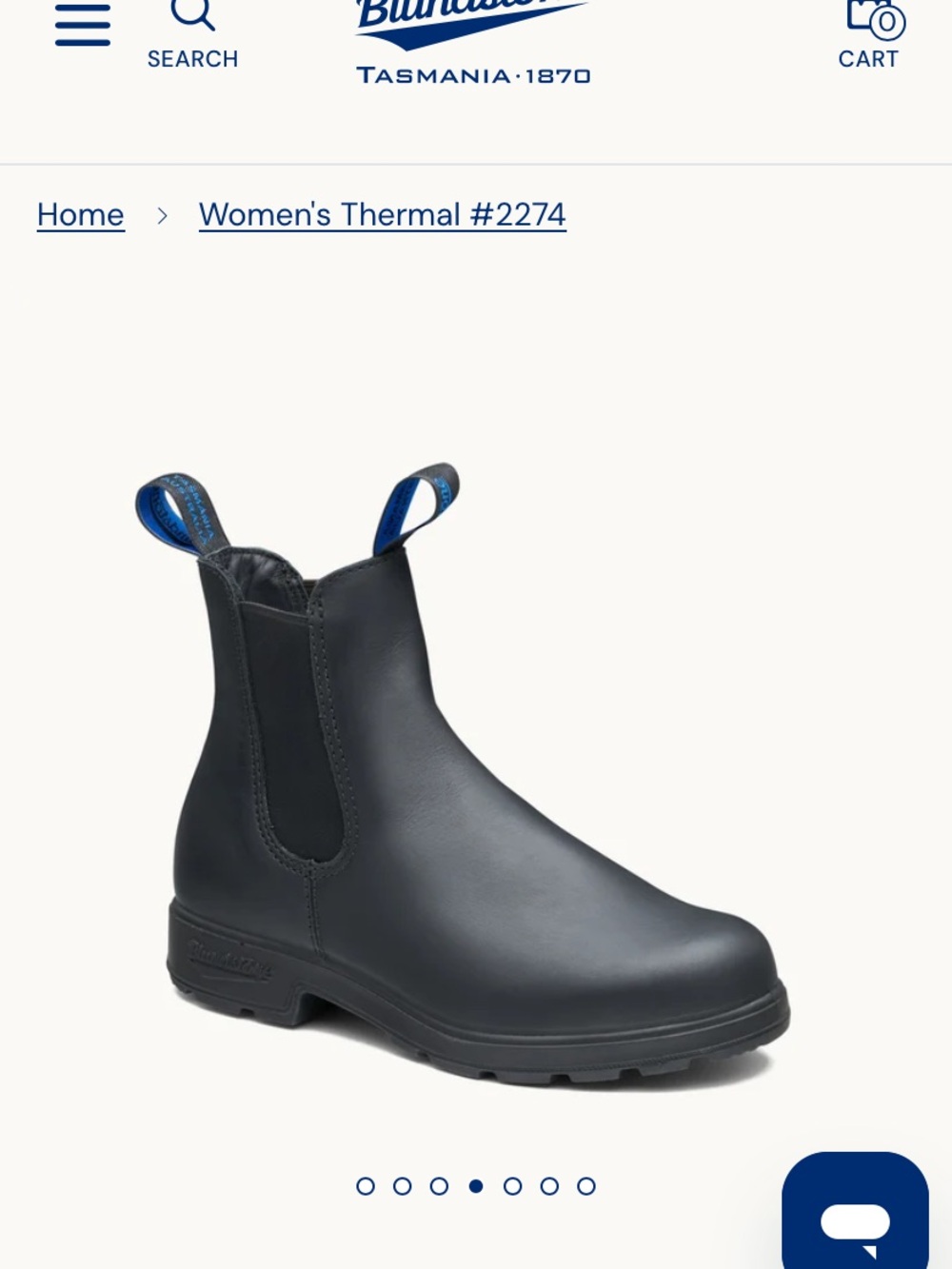 Blundstone Black Chelsea Boots